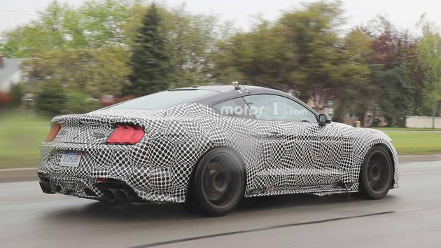 Shelby GT500谍照曝光 搭载5.2L V8机械增压引擎