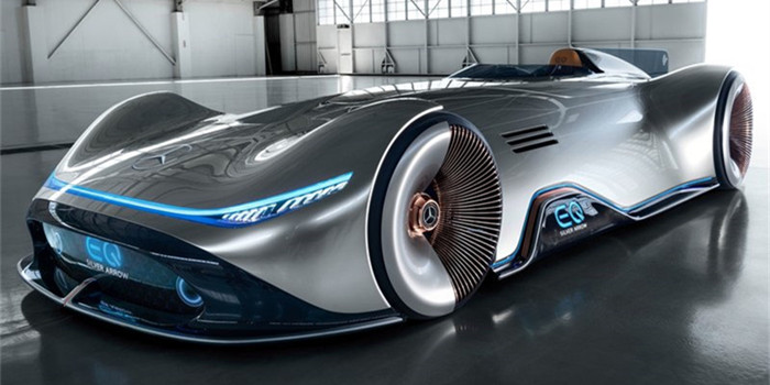 Mercedes-Benz Vision EQ Silver Arrow Concept (2018)