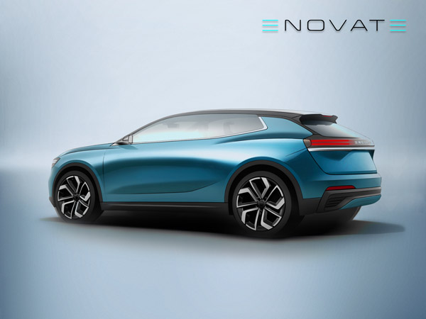 SUV，电咖,电咖ENOVATE，电咖ENOVATE首款产品设计图曝光