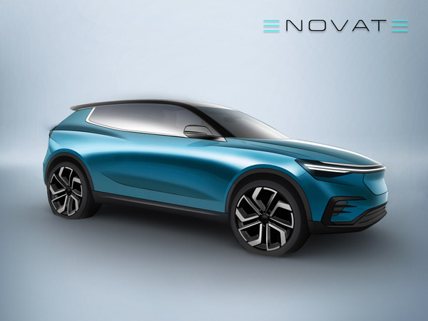 SUV，电咖,电咖ENOVATE，电咖ENOVATE首款产品设计图曝光