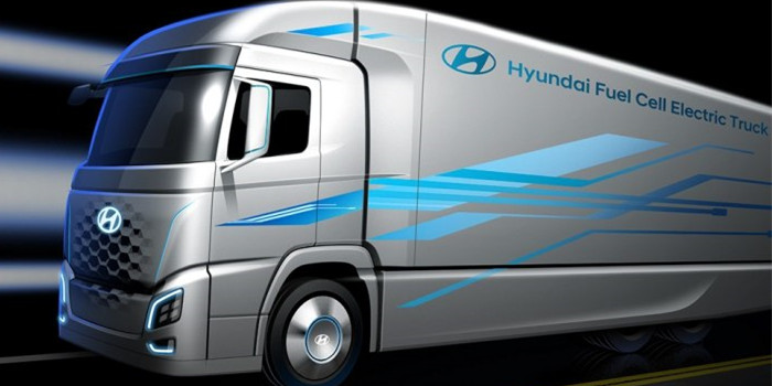 现代推出氢燃料卡车 预计2019年实施量产 