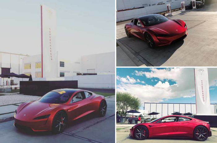 电动汽车，黑科技，前瞻技术，热点车型，特斯拉Roadster,特斯拉Roadster订金,特斯拉Roadster照片曝光