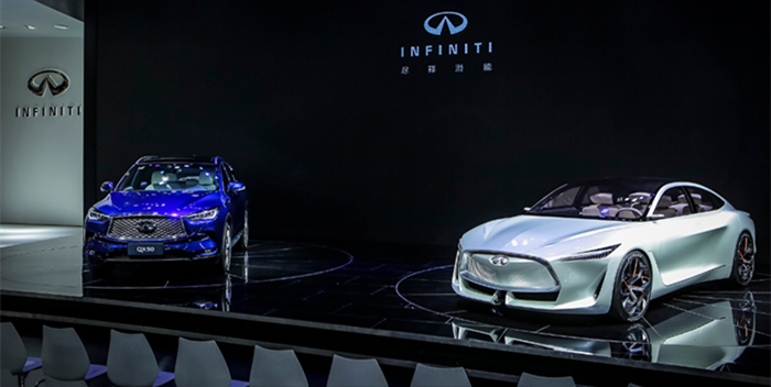 广州车展QX50与Q Inspiration概念车同台