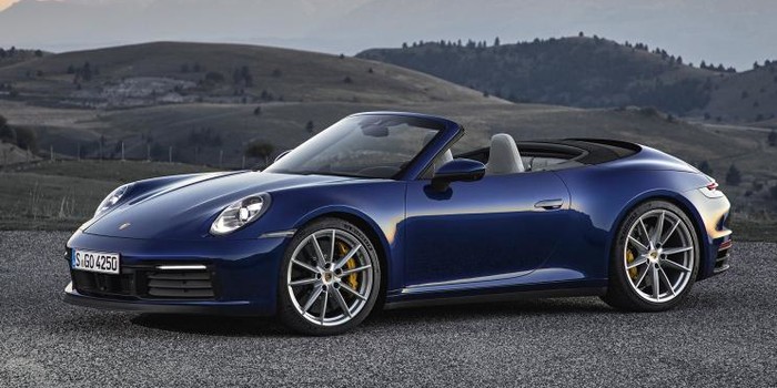 新保时捷911敞篷版官图发布 165.80万起售