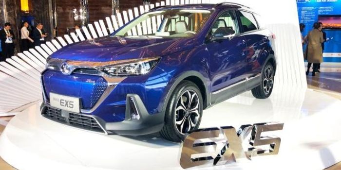 补贴后16.99万起 北汽新能源EX5正式上市