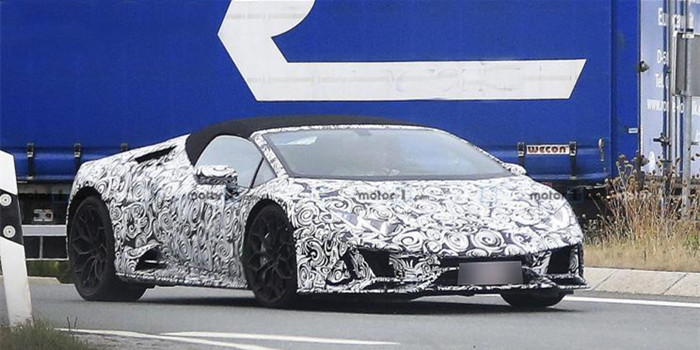 兰博基尼Huracán EVO Spyder将在日内瓦车展首发