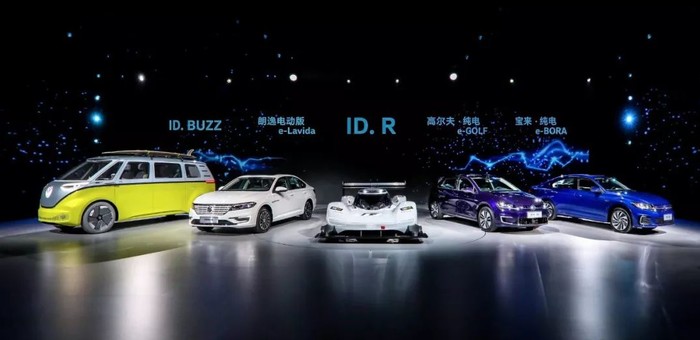大众发布三款纯电车 新能源竞争将进入“白热化”