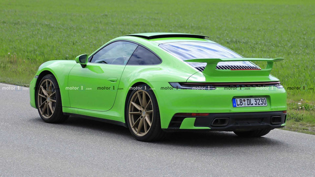 新车，全新保时捷911,新车谍照