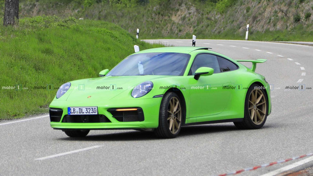 新车，全新保时捷911,新车谍照