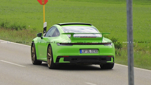 新车，全新保时捷911,新车谍照