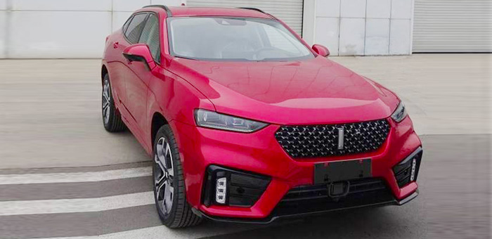 轿跑SUV 长城WEY VV7 GT插电混动版曝光