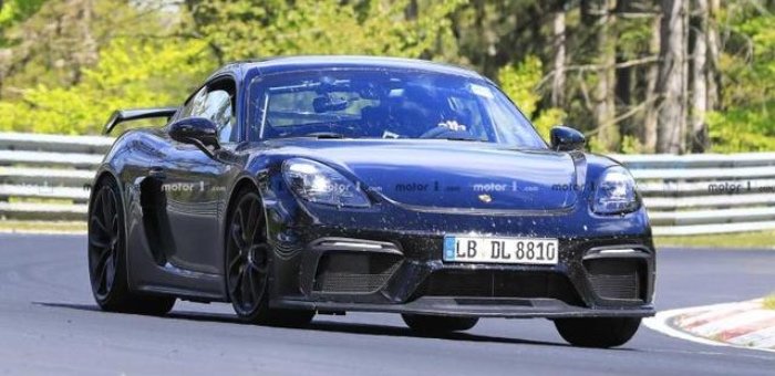 保时捷718 Cayman GT4实车谍照曝光