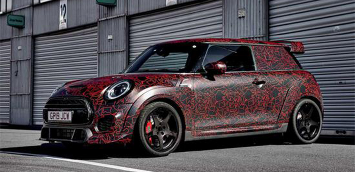 纽北一圈8分内 新款MINI JCW GP原型车官图