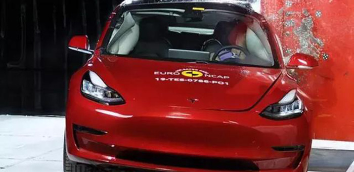 Model 3获E-NCAP碰撞测试历史最高分