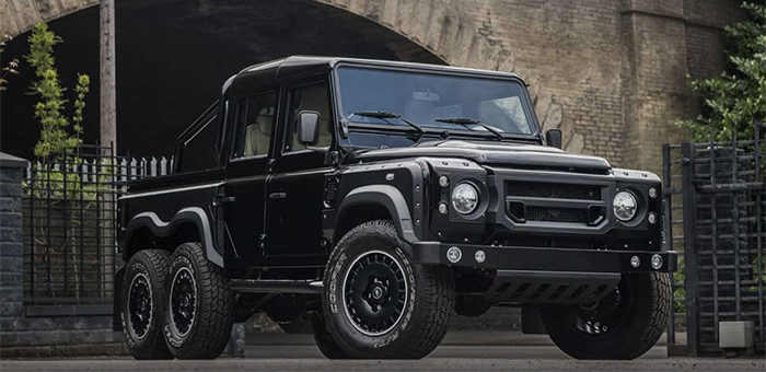 路虎6X6皮卡车官图发布 售34.82万美元