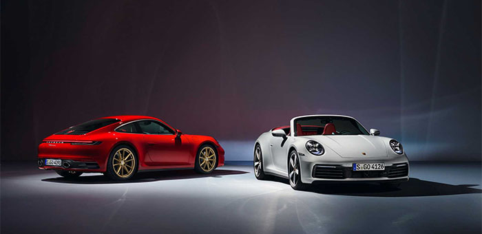 保时捷911 Carrera官图发布 搭载3.0T发动机