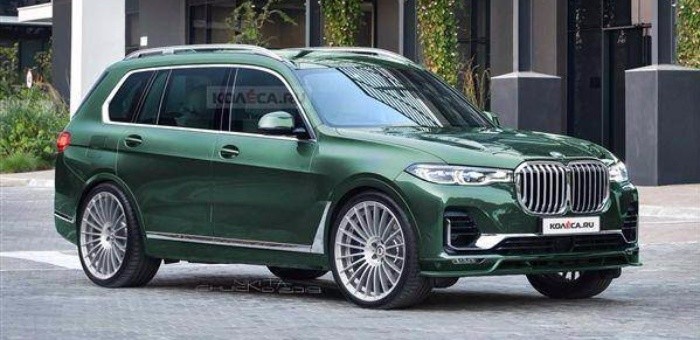 宝马Alpina X7 渲染图曝光 马力超过600匹