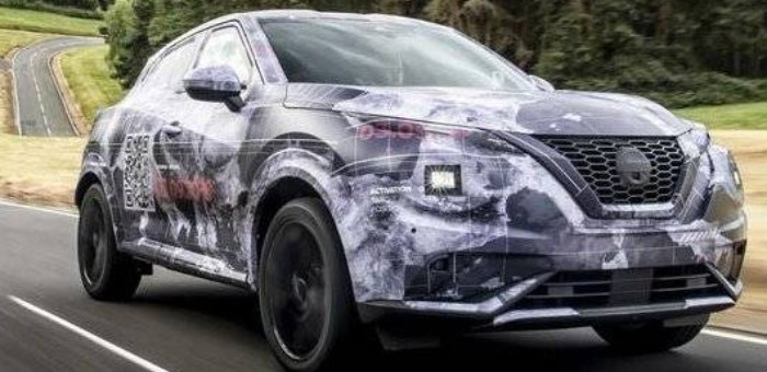 日产发布全新JUKE车型谍照 将于9月3日首发