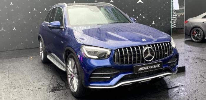 新款AMG GLC 43实车亮相法兰克福车展