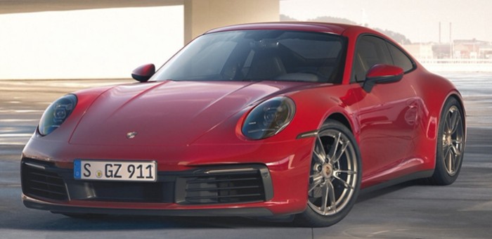 百公里加速4.0秒 911 Carrera 4系列官图发布