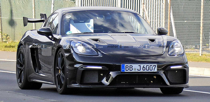 超309千瓦 保时捷718 Cayman RS谍照曝光