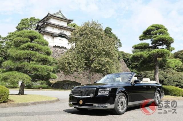 为皇室打造仅此一台 丰田世纪敞篷版日本亮相