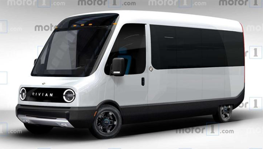 实用为主  RIVIAN RV的渲染图曝光