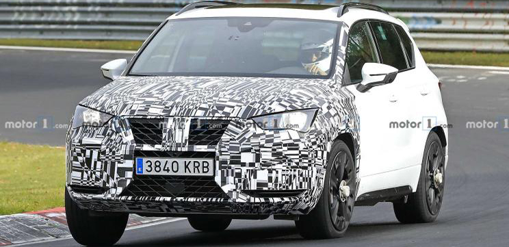 外观、配置提升 Cupra Ateca路试谍照曝光 