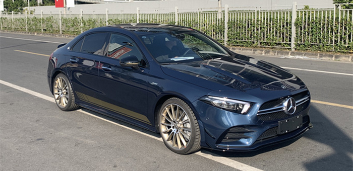 2019广州车展探馆：实拍北京奔驰AMG A 35 L