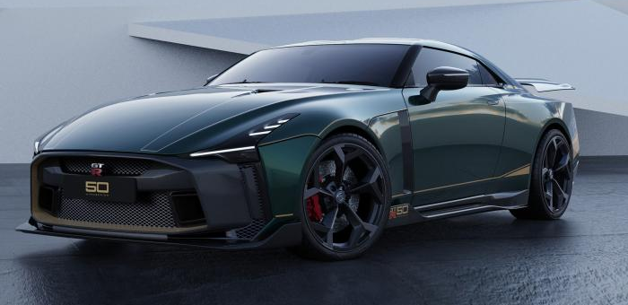 日内瓦车展亮相 日产GT-R50量产版官图发布