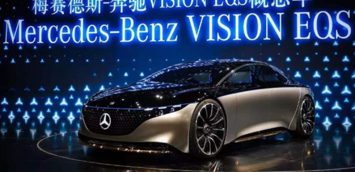 奔驰EQS量产版预告图 将于2021年正式销售