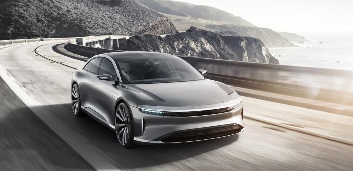 最大1013马力 Lucid Air原型车谍照曝光 