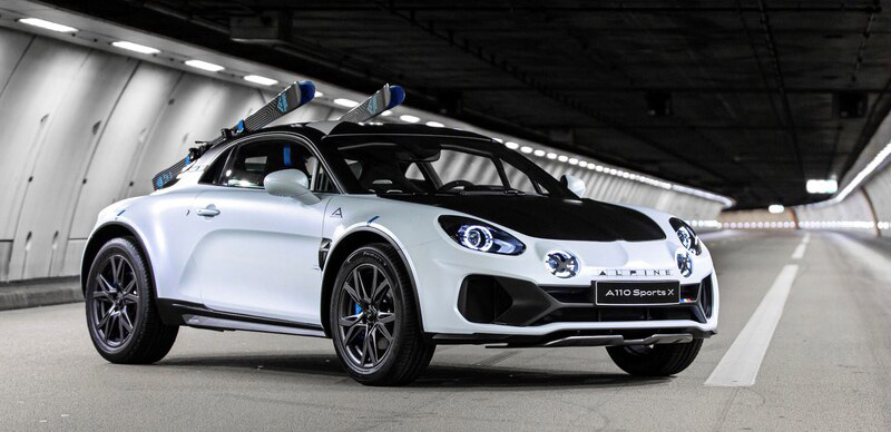 雷诺Alpine A110 Sports X概念车官图发布