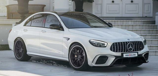 AMG E 63四门轿跑车中期改款曝光