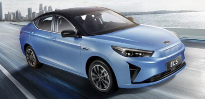 续航530km 江淮纯电动紧凑型轿车定名iC5