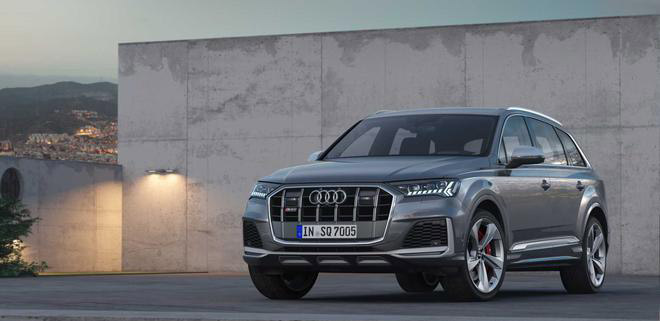 2020款奥迪SQ7价格公布 售价约59万元起