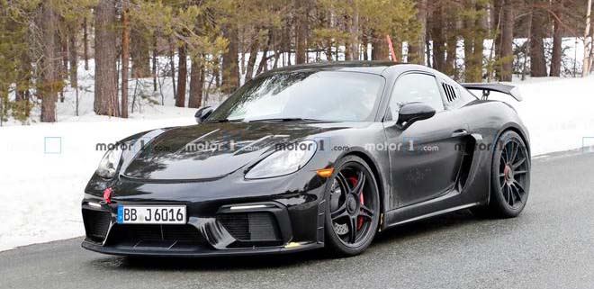 保时捷718 Cayman GT4 RS谍照曝光