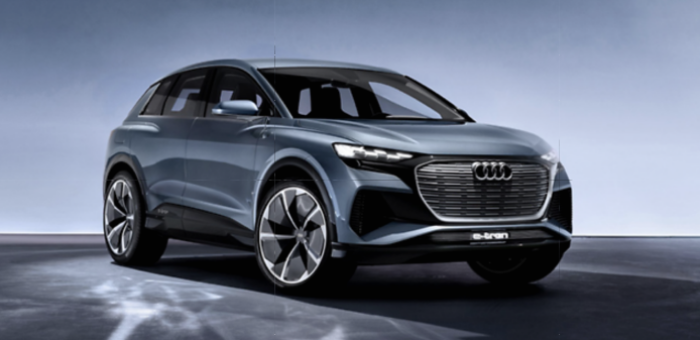 续航超450km 奥迪Q4 e-tron或将明年上市 