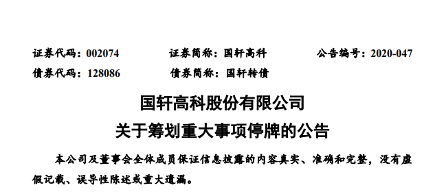 电池，国轩高科