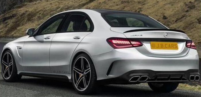 将搭载插混动力 新奔驰AMG C63渲染图曝光