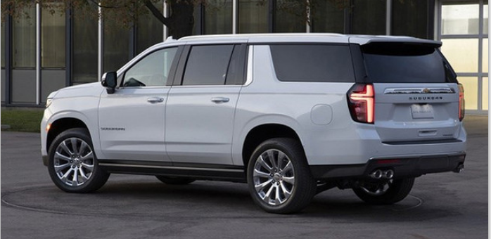 搭5.3 V8发动机 雪佛兰Suburban官图发布