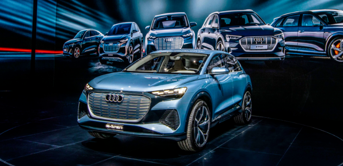 续航超450公里 奥迪将于2022年国产Q4 e-tron