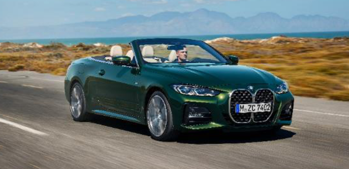 全新BMW4系敞篷轿跑车发布 创新软质车顶