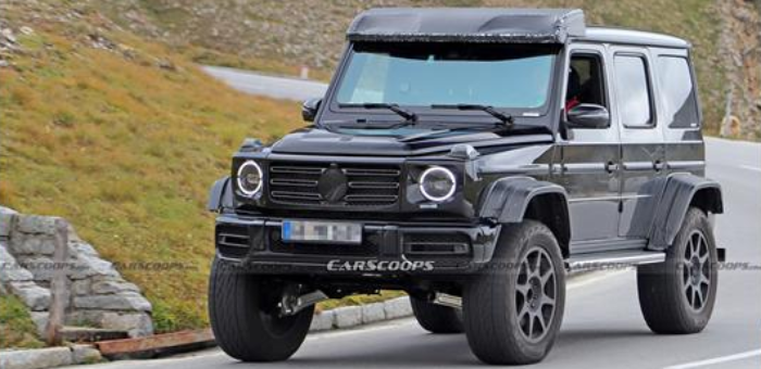 最大功率585马力 全新G级4×42谍照曝光