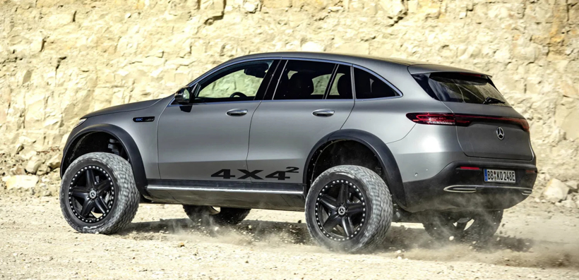 纯电动SUV 奔驰发布EQC 4x42原型车