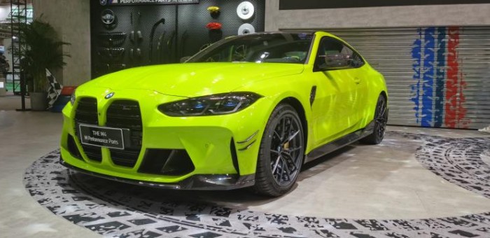 动感十足 宝马M3/M4专属高性能套件亮相