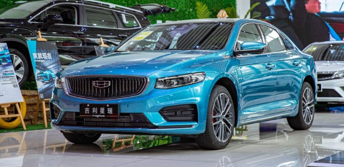 2.0T+7DCT 吉利星瑞将于11月1日上市