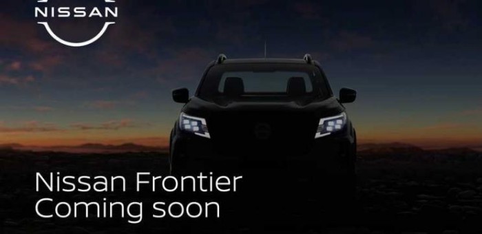 11月28日首发 新款日产Frontier预告图