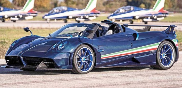 限量3台 帕加尼Huayra Tricolore发布