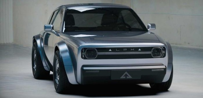 Alpha ACE概念车官图发布 彰显赛博朋克气质